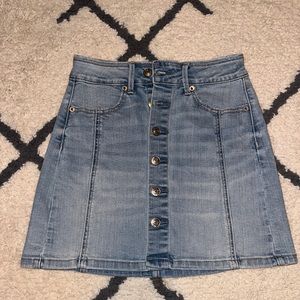 American eagle denim skirt